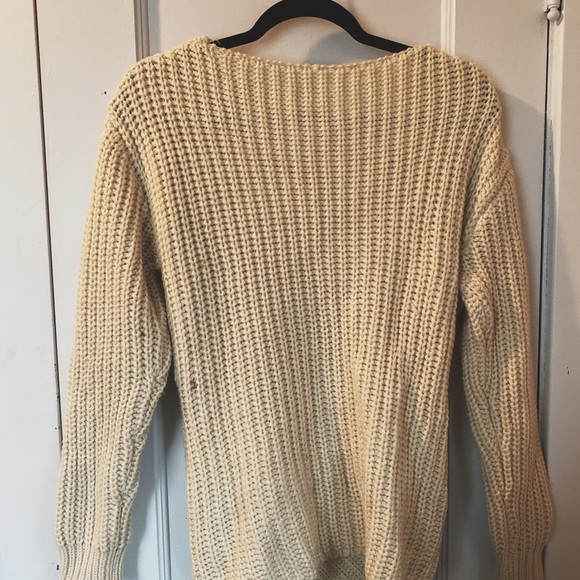 Deep V Sweater - Picture 2 of 2